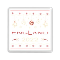 England T- Shirt England Ugly Christmas Sweater Soccer Football 2022 Xmas Pajama T- Shirt Memory Card Reader (square) by ZUXUMI