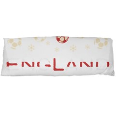 England T- Shirt England Ugly Christmas Sweater Soccer Football 2022 Xmas Pajama T- Shirt Body Pillow Case (dakimakura) by ZUXUMI