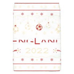 England T- Shirt England Ugly Christmas Sweater Soccer Football 2022 Xmas Pajama T- Shirt Removable Flap Cover (l) by ZUXUMI