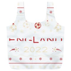 England T- Shirt England Ugly Christmas Sweater Soccer Football 2022 Xmas Pajama T- Shirt Full Print Recycle Bag (xxl) by ZUXUMI