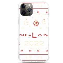 England T- Shirt England Ugly Christmas Sweater Soccer Football 2022 Xmas Pajama T- Shirt Iphone 12 Pro Max Tpu Uv Print Case by ZUXUMI