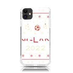 England T- Shirt England Ugly Christmas Sweater Soccer Football 2022 Xmas Pajama T- Shirt Iphone 11 Tpu Uv Print Case by ZUXUMI