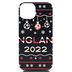 England T- Shirt England Ugly Christmas Sweater Soccer Football 2022 Xmas Pajama T- Shirt Iphone 14 Black Uv Print Case by ZUXUMI