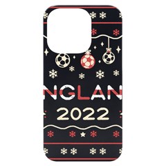 England T- Shirt England Ugly Christmas Sweater Soccer Football 2022 Xmas Pajama T- Shirt Iphone 14 Pro Black Uv Print Case by ZUXUMI