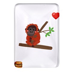 Orangutan T-shirtsteal Your Heart Orangutan 14 T-shirt Rectangular Glass Fridge Magnet (4 Pack) by EnriqueJohnson