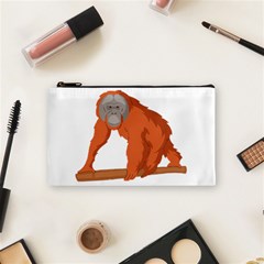 Orangutan T-shirtwhite Look Calm Orangutan 07 T-shirt (1) Cosmetic Bag (small) by EnriqueJohnson