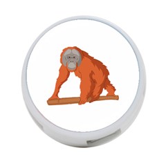 Orangutan T-shirtwhite Look Calm Orangutan 07 T-shirt (1) 4-port Usb Hub (one Side) by EnriqueJohnson