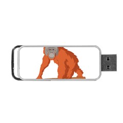 Orangutan T-shirtwhite Look Calm Orangutan 07 T-shirt (1) Portable Usb Flash (one Side) by EnriqueJohnson