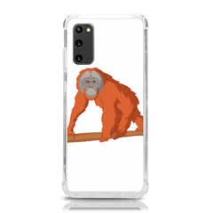 Orangutan T-shirtwhite Look Calm Orangutan 07 T-shirt (1) Samsung Galaxy S20 6 2 Inch Tpu Uv Case by EnriqueJohnson