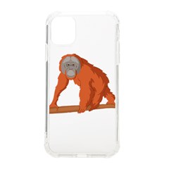 Orangutan T-shirtwhite Look Calm Orangutan 07 T-shirt (1) Iphone 11 Tpu Uv Print Case by EnriqueJohnson