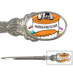 English Bulldog T- Shirt Cute English Bulldog T- Shirt Letter Opener by ZUXUMI