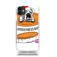 English Bulldog T- Shirt Cute English Bulldog T- Shirt Iphone 11 Tpu Uv Print Case by ZUXUMI