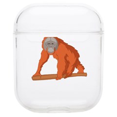 Orangutan T-shirtwhite Look Calm Orangutan 07 T-shirt Airpods 1/2 Case by EnriqueJohnson