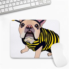 English Bulldog T- Shirt English Bee Dog T- Shirt Small Mousepad by ZUXUMI