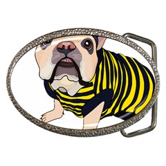 English Bulldog T- Shirt English Bee Dog T- Shirt Belt Buckles by ZUXUMI