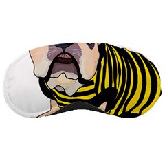 English Bulldog T- Shirt English Bee Dog T- Shirt Sleep Mask by ZUXUMI