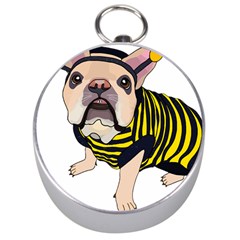 English Bulldog T- Shirt English Bee Dog T- Shirt Silver Compasses by ZUXUMI