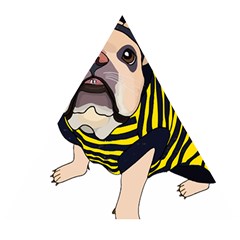 English Bulldog T- Shirt English Bee Dog T- Shirt Wooden Puzzle Triangle by ZUXUMI