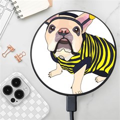 English Bulldog T- Shirt English Bee Dog T- Shirt Wireless Fast Charger(black) by ZUXUMI