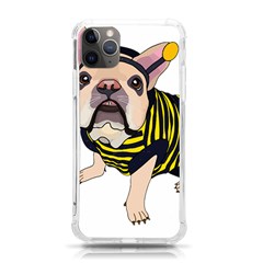 English Bulldog T- Shirt English Bee Dog T- Shirt Iphone 11 Pro Max 6 5 Inch Tpu Uv Print Case by ZUXUMI