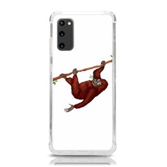 Orangutan T-shirtwhite Look Calm Orangutan 08 T-shirt Samsung Galaxy S20 6 2 Inch Tpu Uv Case by EnriqueJohnson