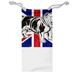 English Bulldog T- Shirt English Bulldog - English Bulldog Union Jack Flag T- Shirt Jewelry Bag by ZUXUMI