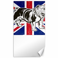 English Bulldog T- Shirt English Bulldog - English Bulldog Union Jack Flag T- Shirt Canvas 40  X 72  by ZUXUMI