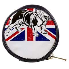 English Bulldog T- Shirt English Bulldog - English Bulldog Union Jack Flag T- Shirt Mini Makeup Bag by ZUXUMI