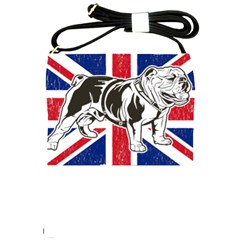 English Bulldog T- Shirt English Bulldog - English Bulldog Union Jack Flag T- Shirt Shoulder Sling Bag by ZUXUMI