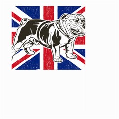 English Bulldog T- Shirt English Bulldog - English Bulldog Union Jack Flag T- Shirt Large Garden Flag (two Sides) by ZUXUMI