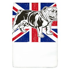 English Bulldog T- Shirt English Bulldog - English Bulldog Union Jack Flag T- Shirt Removable Flap Cover (l) by ZUXUMI