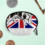 English Bulldog T- Shirt English Bulldog - English Bulldog Union Jack Flag T- Shirt Accessory Pouch (Small) Front