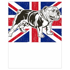 English Bulldog T- Shirt English Bulldog - English Bulldog Union Jack Flag T- Shirt Drawstring Bag (small) by ZUXUMI