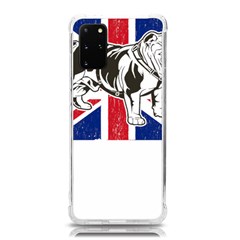 English Bulldog T- Shirt English Bulldog - English Bulldog Union Jack Flag T- Shirt Samsung Galaxy S20plus 6 7 Inch Tpu Uv Case by ZUXUMI