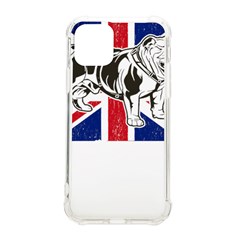 English Bulldog T- Shirt English Bulldog - English Bulldog Union Jack Flag T- Shirt Iphone 11 Pro 5 8 Inch Tpu Uv Print Case by ZUXUMI