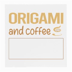 Origami T-shirtif It Involves Coffee Origami T-shirt Medium Glasses Cloth (2 Sides) by EnriqueJohnson