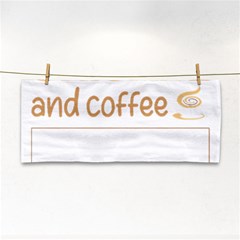 Origami T-shirtif It Involves Coffee Origami T-shirt Hand Towel by EnriqueJohnson