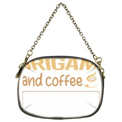 Origami T-shirtif It Involves Coffee Origami T-shirt Chain Purse (two Sides) by EnriqueJohnson