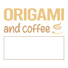 Origami T-shirtif It Involves Coffee Origami T-shirt Play Mat (square) by EnriqueJohnson