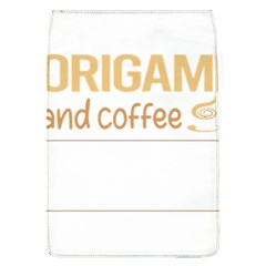 Origami T-shirtif It Involves Coffee Origami T-shirt Removable Flap Cover (l) by EnriqueJohnson