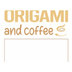 Origami T-shirtif It Involves Coffee Origami T-shirt Two Sides Premium Plush Fleece Blanket (extra Small) by EnriqueJohnson