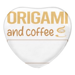 Origami T-shirtif It Involves Coffee Origami T-shirt Heart Glass Fridge Magnet (4 Pack) by EnriqueJohnson