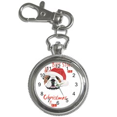 English Bulldog T- Shirt English Bulldog Merry Christmas T- Shirt (1) Key Chain Watches by ZUXUMI