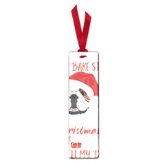 English Bulldog T- Shirt English Bulldog Merry Christmas T- Shirt (1) Small Book Marks by ZUXUMI