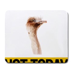 Ostrich T-shirtnope Not Today Ostrich 47 T-shirt Large Mousepad by EnriqueJohnson