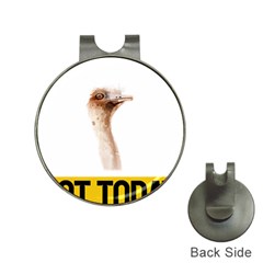 Ostrich T-shirtnope Not Today Ostrich 47 T-shirt Hat Clips With Golf Markers by EnriqueJohnson