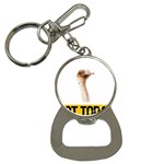 Ostrich T-shirtnope Not Today Ostrich 47 T-shirt Bottle Opener Key Chain Front