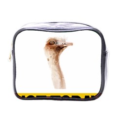 Ostrich T-shirtnope Not Today Ostrich 47 T-shirt Mini Toiletries Bag (one Side) by EnriqueJohnson