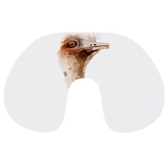 Ostrich T-shirtnope Not Today Ostrich 47 T-shirt Travel Neck Pillow by EnriqueJohnson