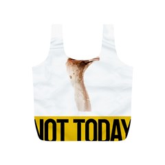 Ostrich T-shirtnope Not Today Ostrich 47 T-shirt Full Print Recycle Bag (s) by EnriqueJohnson